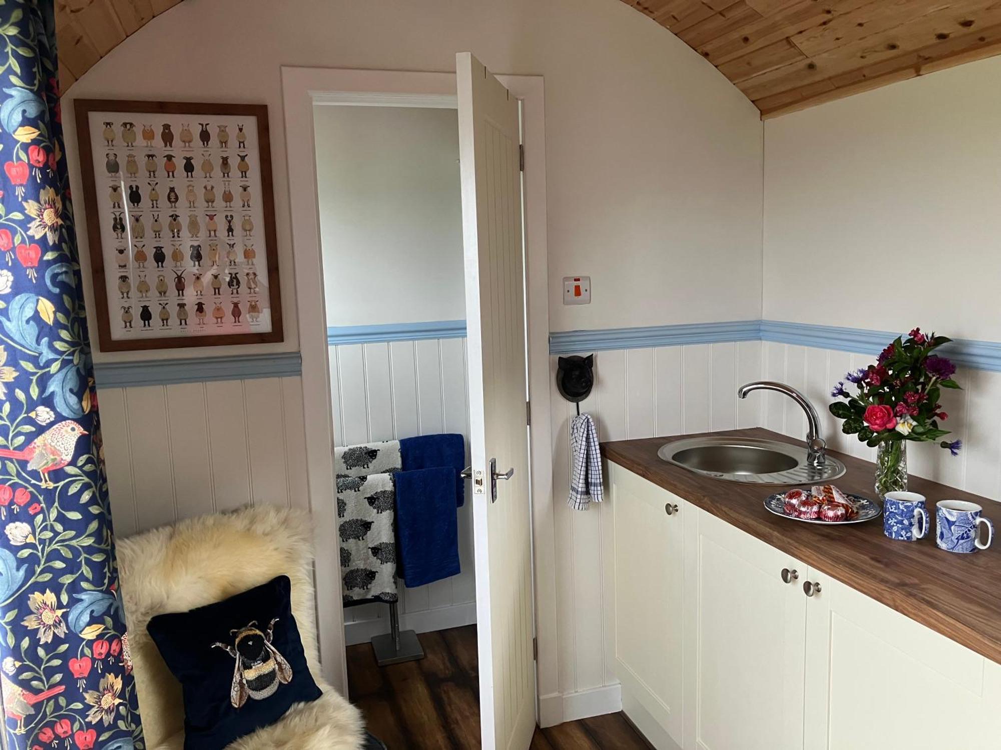 Wee Shepherds Hut Maybole Villa Esterno foto